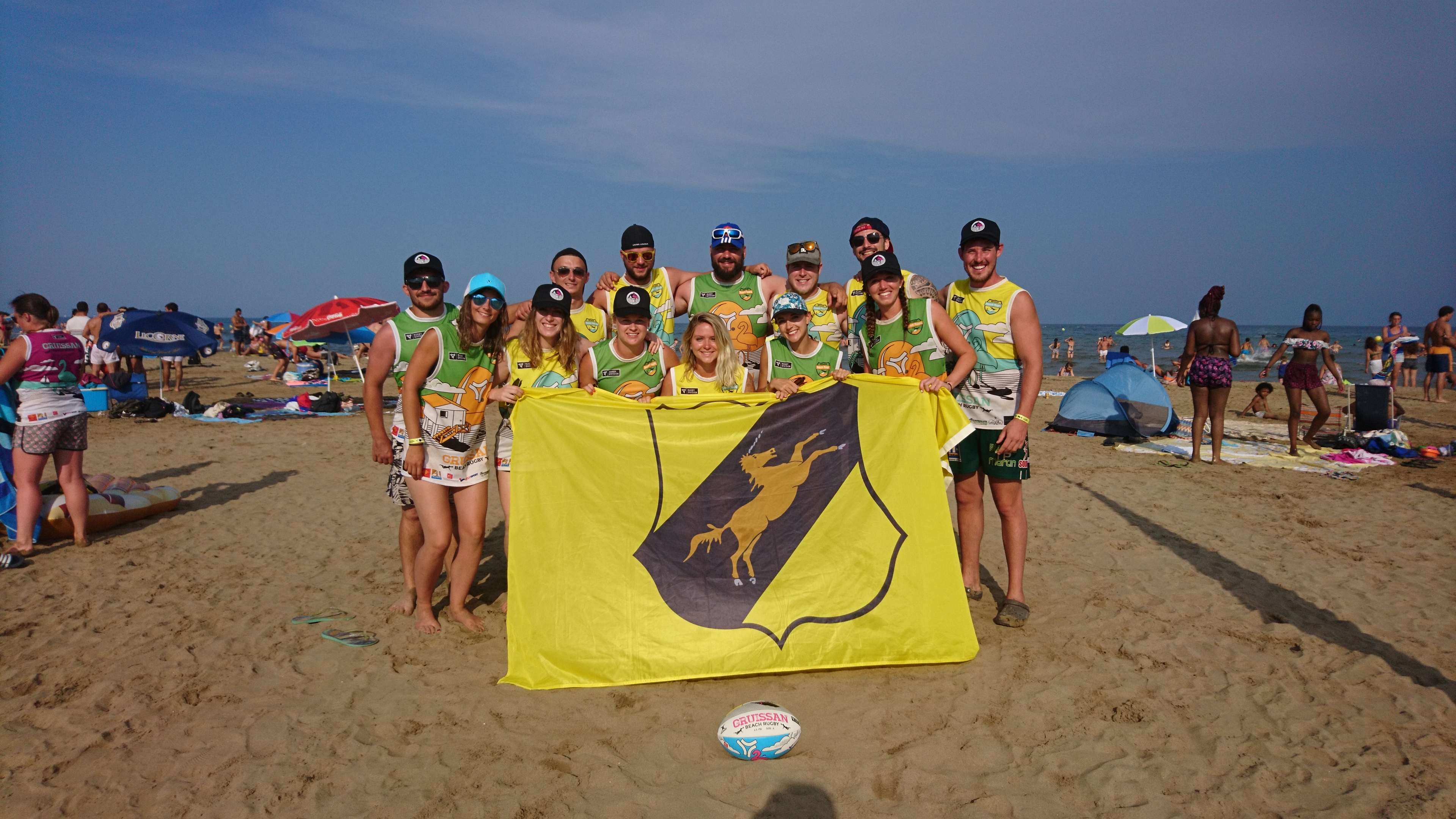 WE 28 29 juillet Tournoi Beach Rugby de Gruissan Rugby Club de la